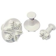 PME Plunger Cutters, Snowflake, 3-Pack N2