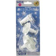 PME Plunger Cutters, Snowflake, 3-Pack N4