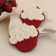 Ann Clark Cupcake Cookie Cutter - 4 Inches - Tin Plated Steel N2