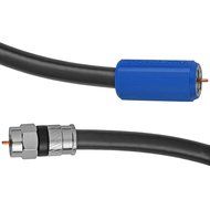 Mediabridge Coaxial Cable (15 Feet) with F-Male Connectors - Ultra Series - Tri-Shielded UL CL2 In-Wall Rated...