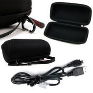DURAGADGET Premium Quality Custom-Designed Hard EVA Case in Black for the NEW JBL Pulse 2 Wireless Bluetooth Speaker...