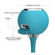 hellosy Wireless Bluetooth 3.0 Waterproof Outdoor &amp; Shower Speaker with Suction Cup/Mic/Hands-Free Speakerphone... N2