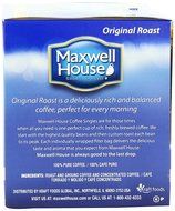 Maxwell House Coffee Singles,Original Roast 19-Count Single Serve Bags Net Wt 3 Oz (Pack of 4) N4