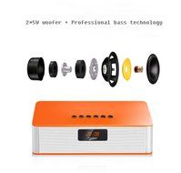 Bluetooth Speakers,WamGra DY21L HIFI V4.0 Portable Wireless Speaker, Louder Volume 10W output, with Enhanced Bass... N26
