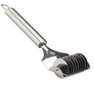 Aikoi Stainless Steel Noodle Lattice Roller Docker Dough Cutter Pasta Spaghetti Make Tool N2