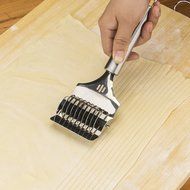 Aikoi Stainless Steel Noodle Lattice Roller Docker Dough Cutter Pasta Spaghetti Make Tool N3