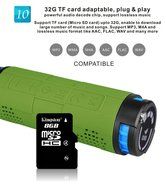 eHub Portable 20W Waterproof Bluetooth Speakers with 10000 mAh Rechargeable Battery, Green N2