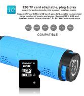eHub Portable 20W Waterproof Bluetooth Speakers with 10000 mAh Rechargeable Battery, Green N8