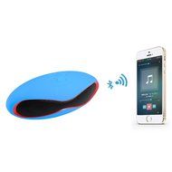 Mini Rugby Shape Wireless Bluetooth Speaker Support USB Drive/TF Card/Hands-free Call (Blue) N2