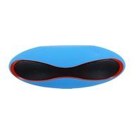 Mini Rugby Shape Wireless Bluetooth Speaker Support USB Drive/TF Card/Hands-free Call (Blue) N3