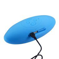 Mini Rugby Shape Wireless Bluetooth Speaker Support USB Drive/TF Card/Hands-free Call (Blue) N5