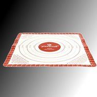 Pizzacraft PC0408 Silicone Dough Rolling Mat, 20 by 20-Inch N3