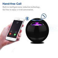 VICTORSTAR@ Wireless Bluetooth Speakers With Subwoofer Mini Round Hi-Fi Speaker Portable Speakers For Hands-Free... N7