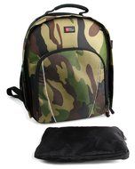DURAGADGET Premium Quality, Camouflage Water-Resistant Rucksack / Backpack for the NEW JBL Pulse 2 Wireless Bluetooth... N4