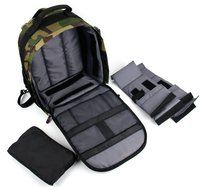 DURAGADGET Premium Quality, Camouflage Water-Resistant Rucksack / Backpack for the NEW JBL Pulse 2 Wireless Bluetooth... N7