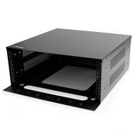 StarTech RK812WALLO 8U Open Frame Wall Mount Equipment Rack - 12-Inch Deep (Black) N7