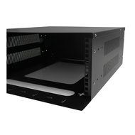 StarTech RK812WALLO 8U Open Frame Wall Mount Equipment Rack - 12-Inch Deep (Black) N9