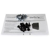 StarTech RK812WALLO 8U Open Frame Wall Mount Equipment Rack - 12-Inch Deep (Black) N12