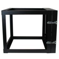 StarTech RK812WALLO 8U Open Frame Wall Mount Equipment Rack - 12-Inch Deep (Black) N13