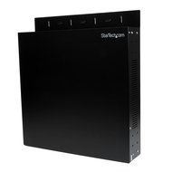 StarTech RK812WALLO 8U Open Frame Wall Mount Equipment Rack - 12-Inch Deep (Black) N19