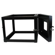 StarTech RK812WALLO 8U Open Frame Wall Mount Equipment Rack - 12-Inch Deep (Black) N27