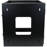 StarTech RK812WALLO 8U Open Frame Wall Mount Equipment Rack - 12-Inch Deep (Black) N31