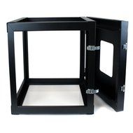 StarTech RK812WALLO 8U Open Frame Wall Mount Equipment Rack - 12-Inch Deep (Black) N33