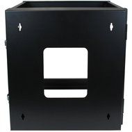 StarTech RK812WALLO 8U Open Frame Wall Mount Equipment Rack - 12-Inch Deep (Black) N34