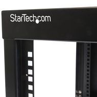 StarTech RK812WALLO 8U Open Frame Wall Mount Equipment Rack - 12-Inch Deep (Black) N35