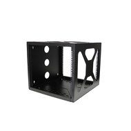 StarTech RK812WALLO 8U Open Frame Wall Mount Equipment Rack - 12-Inch Deep (Black) N40