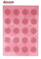 Dexam Baking Mat Sheet, Floral Flowers Design - Non-Stick Silicone