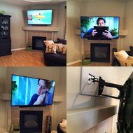 MantelMount&reg; Pull-Down TV Mount&trade; Bracket w/ Full Motion for 48-80"inch, 30-115lb LCD, LED &amp; Plasma Flat Screen... N6