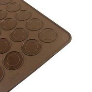 New Large 48 Macarons/muffins Silicone Baking Pastry Sheet Mat Cup Cake Mold Tray N2