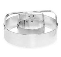4 Inch Round Donut Doughnut Cookie Cutter Non-stick Tinplate Steel