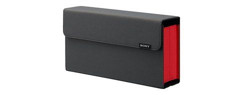 Sony Carrying Case for SRSX5 and SRSX55 Portable Speaker (Black/Red) N2