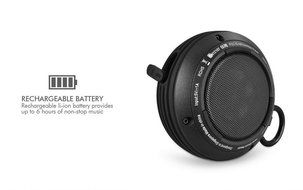 Divoom Voombox Travel Outdoor Water Resistant Bluetooth Portable Speaker with Microphone for Android Devices -... N12
