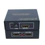 J-Tech Digital JTD-MINI-1x2SP 2 Port 1X2 Powered Hdmi Super Mini Splitter for Full Hd 1080P with 3D Capability N2