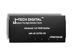 J-Tech Digital JTD-MINI-1x2SP 2 Port 1X2 Powered Hdmi Super Mini Splitter for Full Hd 1080P with 3D Capability N11