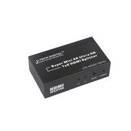 J-Tech Digital JTD-MINI-1x2SP 2 Port 1X2 Powered Hdmi Super Mini Splitter for Full Hd 1080P with 3D Capability N14