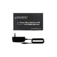 J-Tech Digital JTD-MINI-1x2SP 2 Port 1X2 Powered Hdmi Super Mini Splitter for Full Hd 1080P with 3D Capability N16