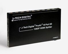 J-Tech Digital JTD-MINI-1x2SP 2 Port 1X2 Powered Hdmi Super Mini Splitter for Full Hd 1080P with 3D Capability N23