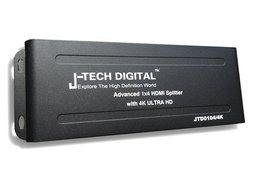 J-Tech Digital JTD-MINI-1x2SP 2 Port 1X2 Powered Hdmi Super Mini Splitter for Full Hd 1080P with 3D Capability N29