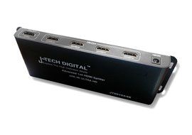 J-Tech Digital JTD-MINI-1x2SP 2 Port 1X2 Powered Hdmi Super Mini Splitter for Full Hd 1080P with 3D Capability N30