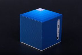 5W LED Light Cubic Rainbow Bluetooth Speaker, Handfree Wireless Portable Bluetooth Speaker with TF Card Music... N4