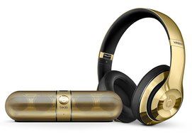 Beats Studio Wireless Gold and Pill 2.0 Portable Bluetooth Speaker N6