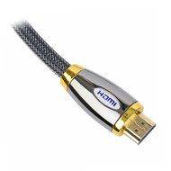 High Speed HDMI Cable 6Ft by EXHEED&reg; - Latest Ultra HD 4k 2160p Pro Series Premium Elite Braided Gold Plated for... N19