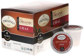Twinings 100% Organic and Fair Trade Certified Chai Tea, 12 Count N4