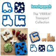 Lunch Punch Transport Shape Sandwich Cutters (Set of 4)