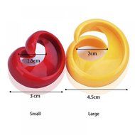 OPPOHERE Spiral Hot Dog Cutter Slicers Fancy Sausage Cutter Slice Your Wiener CN 1SET(2PCS) N5