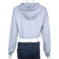 AIMTOPPY Women Hoodie Sweatshirt Jumper Sweater Crop Top Sports Pullover Tops (S) N6